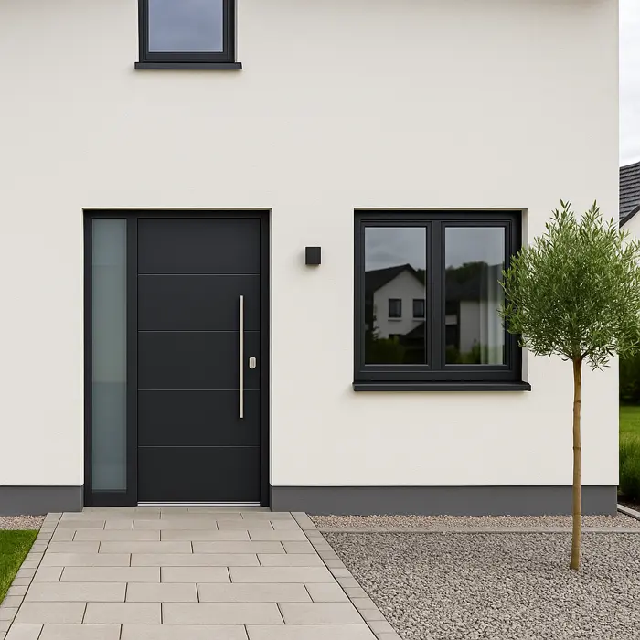 Rheinblick Referenzprojekt – Haustür & Fenster